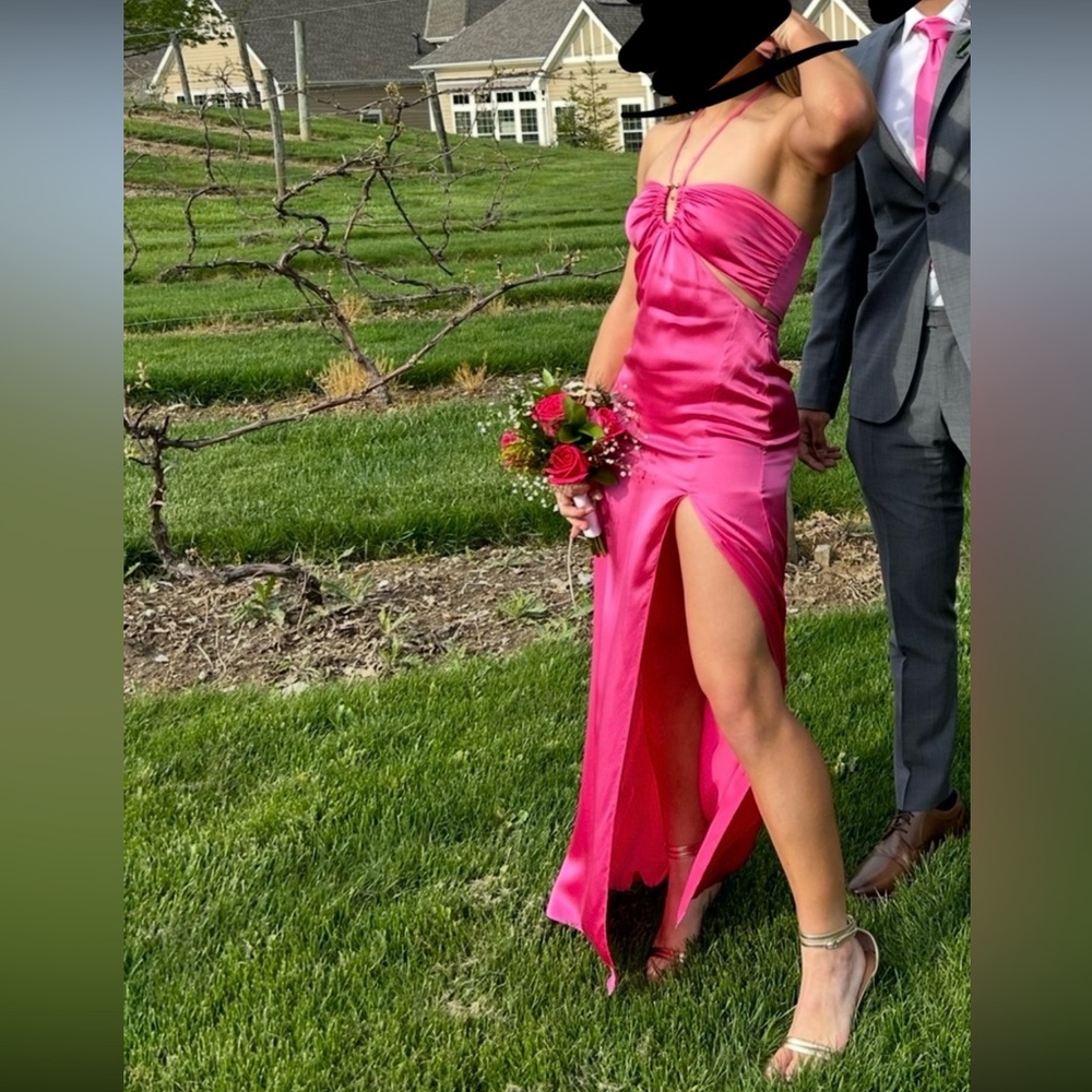 Mieta gown in Paris Pink